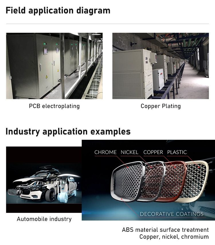Laboratory and Industrial Switching Power Supplies for Copper Plating Rectifier