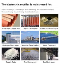 LIYUAN High Quality 350A 160V Water-Cooled Power Supply for Hydrogen Electrolytic Rectifier