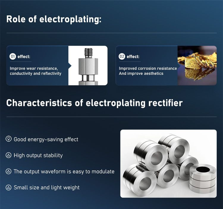 Liyuan Factory 1000A 80V Industry Use Electroplating and Spraying Air Cooling Plating Rectifier